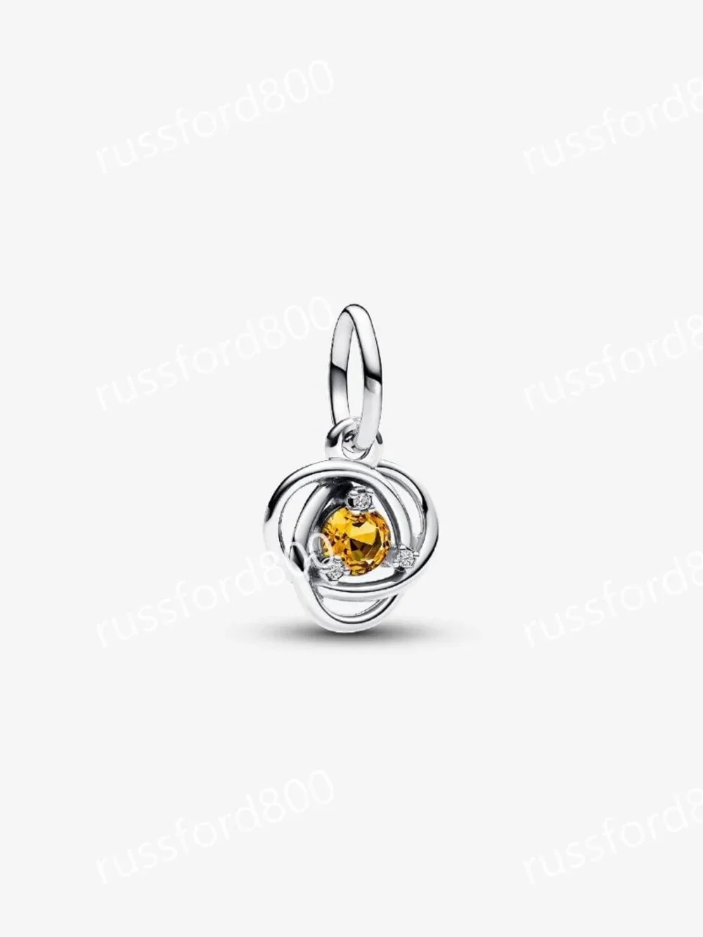 Pandora Honey Eternity Circle Dangle Charm